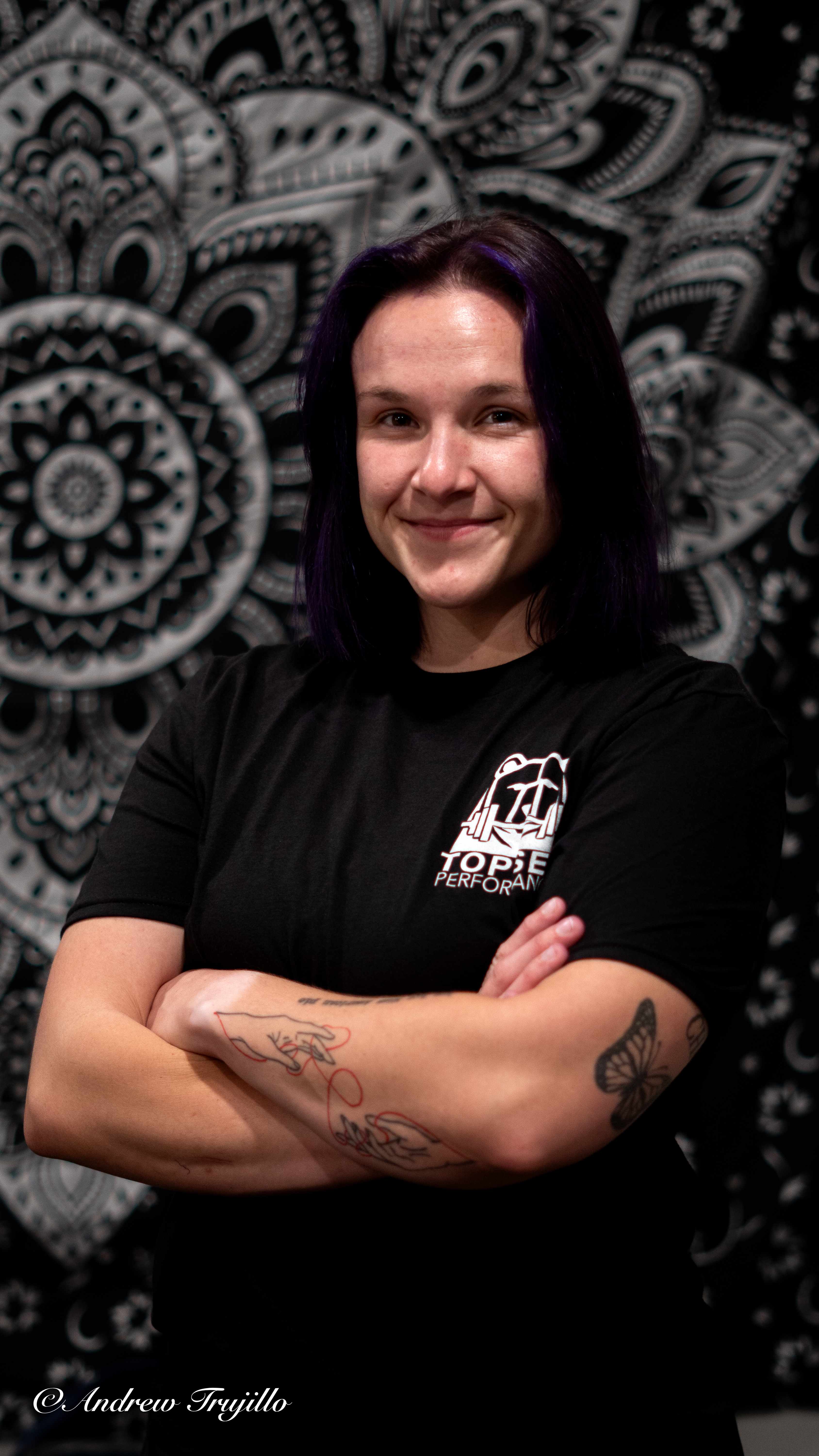 Coach Cassie Jo Trujillo, co-founder and athlete support coach at Top Set